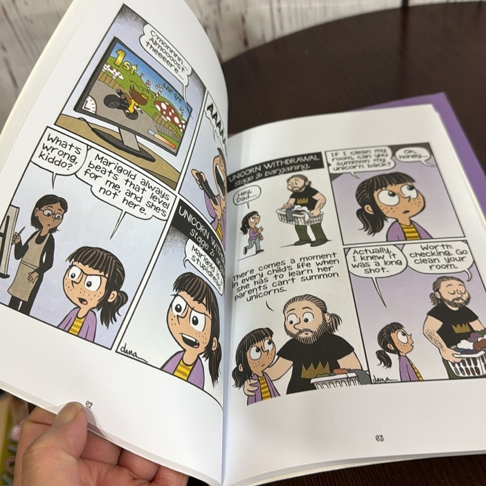5 Comic Books Graphic Novels for Children by Dana Simpson “Unicorn Book Stories” - Picture 15 of 16